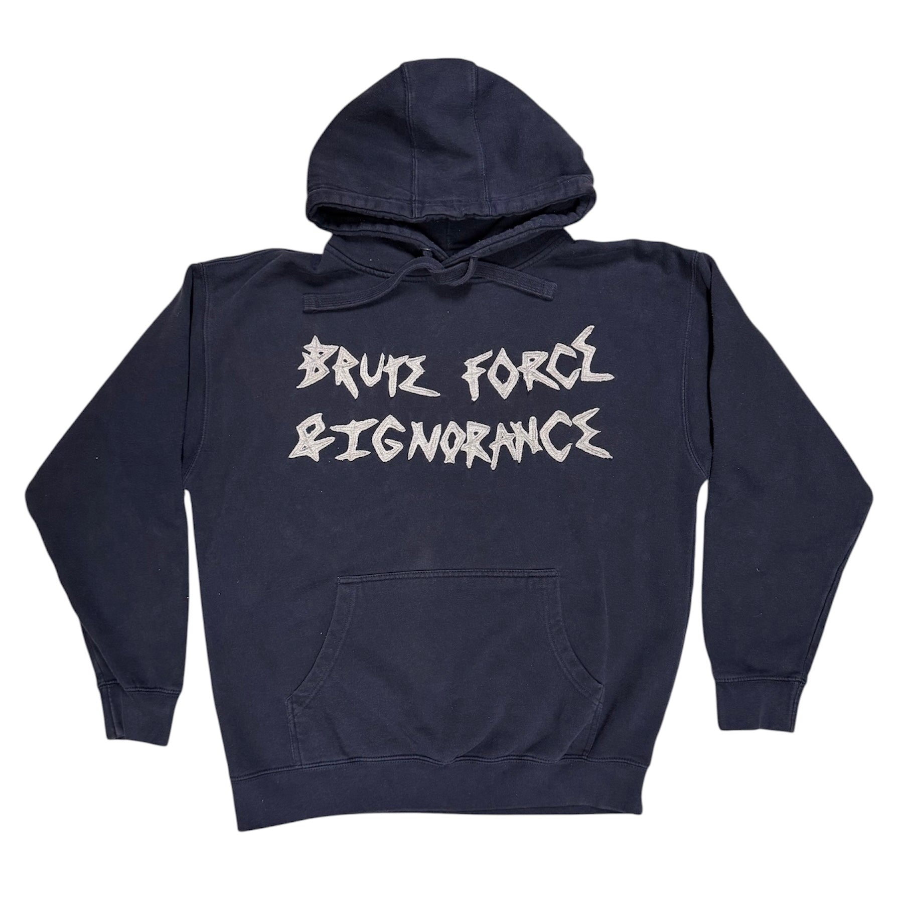 BRUTE FORCE HOODIE, NAVY - L