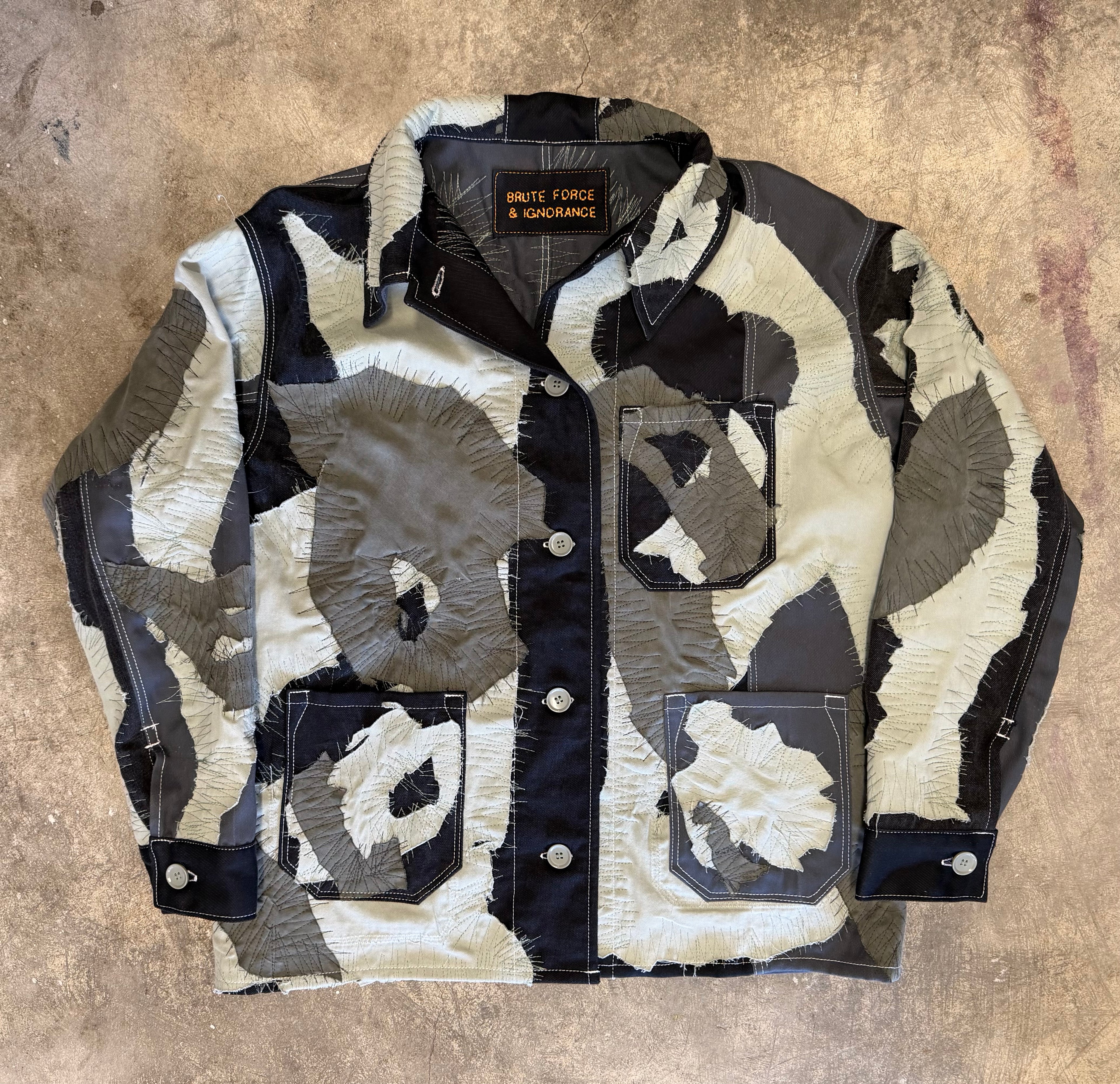 CAMO CHORE COAT - M/L